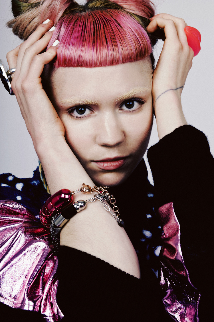 Grimes for Idol Magazine
