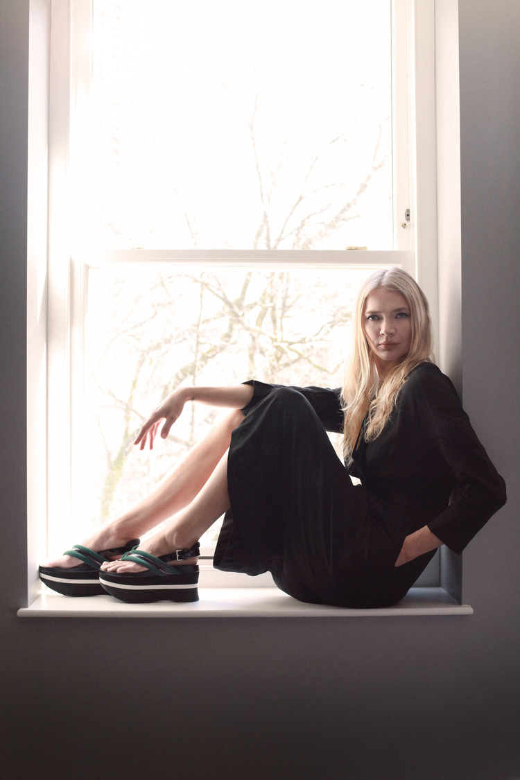 Jodie Kidd - View of the Times Magazine